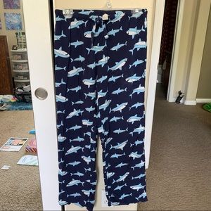 Shark pajama pants